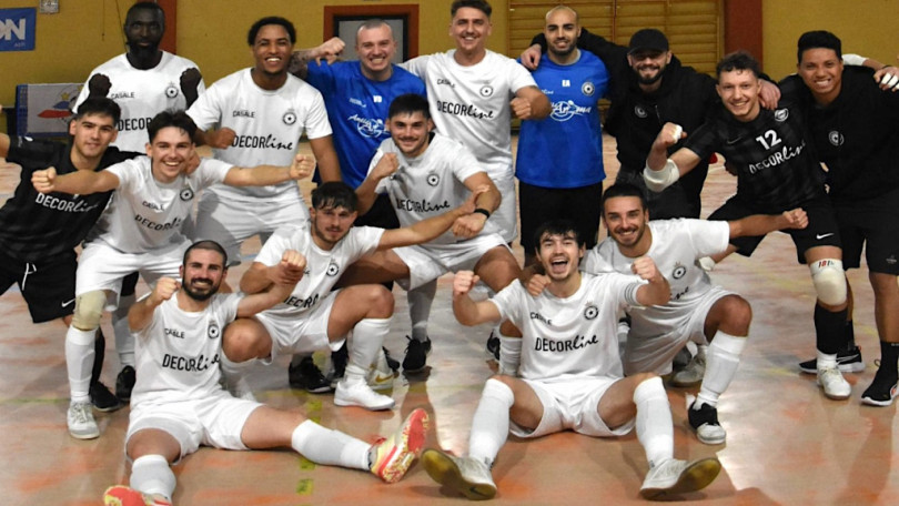 Calcio a 5: dodici gol dei casalesi e prima vittoria