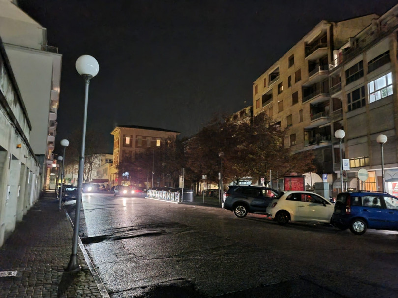 Via Vigliani a Casale senza luce