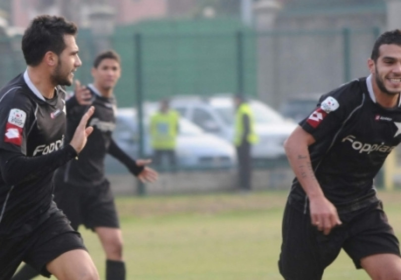 <b>Casale-Alessandria 1-1</b>! Gran rovesciata di Curcio, risposta di Ferretti. Il pareggio è giusto ...