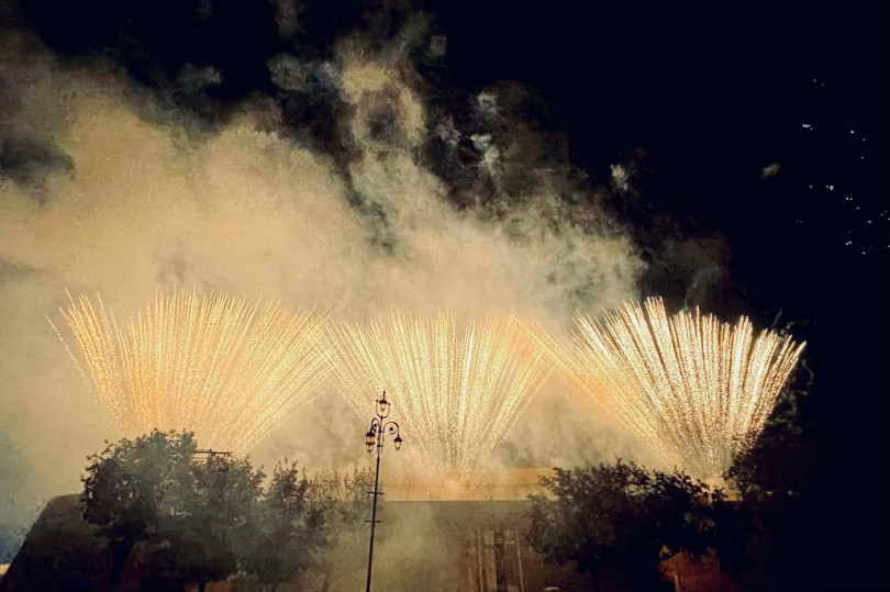 «Lo spettacolo pirotecnico al Castello ha 