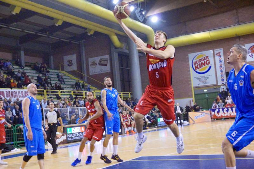 La Novipiù supera nettamente Rieti nel turno infrasettimanale di campionato: 88-67