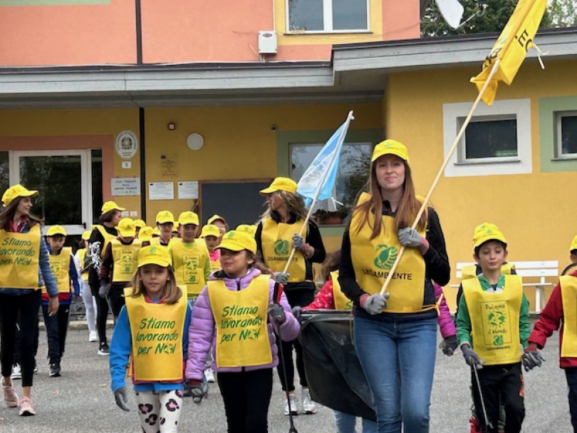 Gli studenti di Murisengo in campo a 