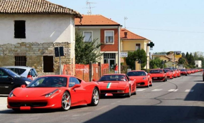 Memorial Giovanni Angelino e il ritrovo del Ferrari Club