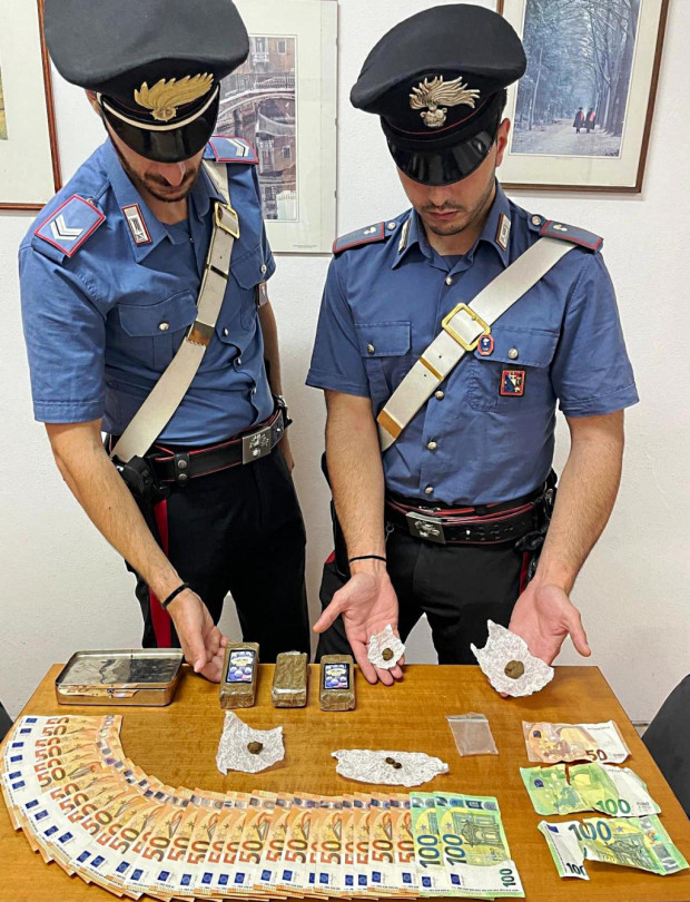 Duro colpo dei Carabinieri allo spaccio di droga a San Salvatore Monferrato