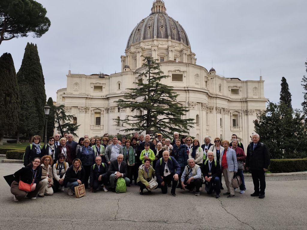 Nei giardini vaticani