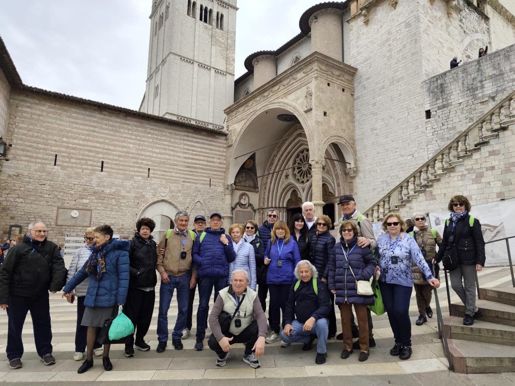 Alla  basilica inferiore di San Francesco