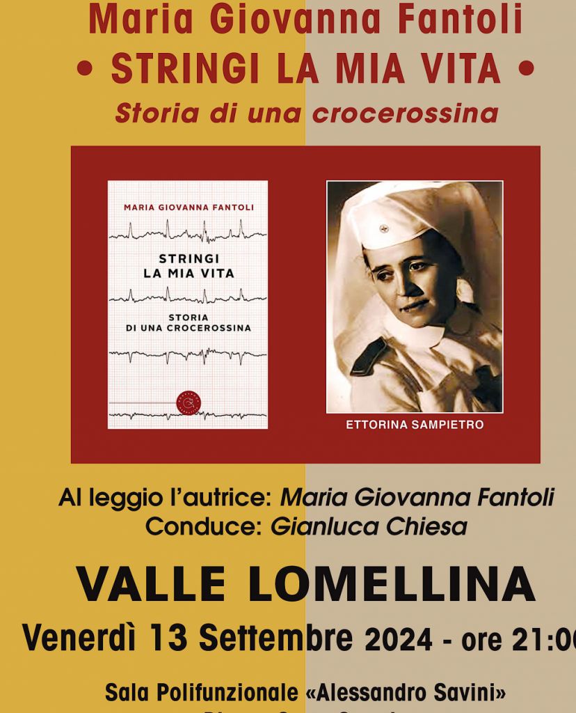 Valle Lomellina: la scrittrice Maria Giovanna Fantoli.