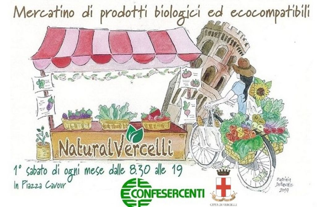 Vercelli: mercatino del buono, del naturale e del biologico